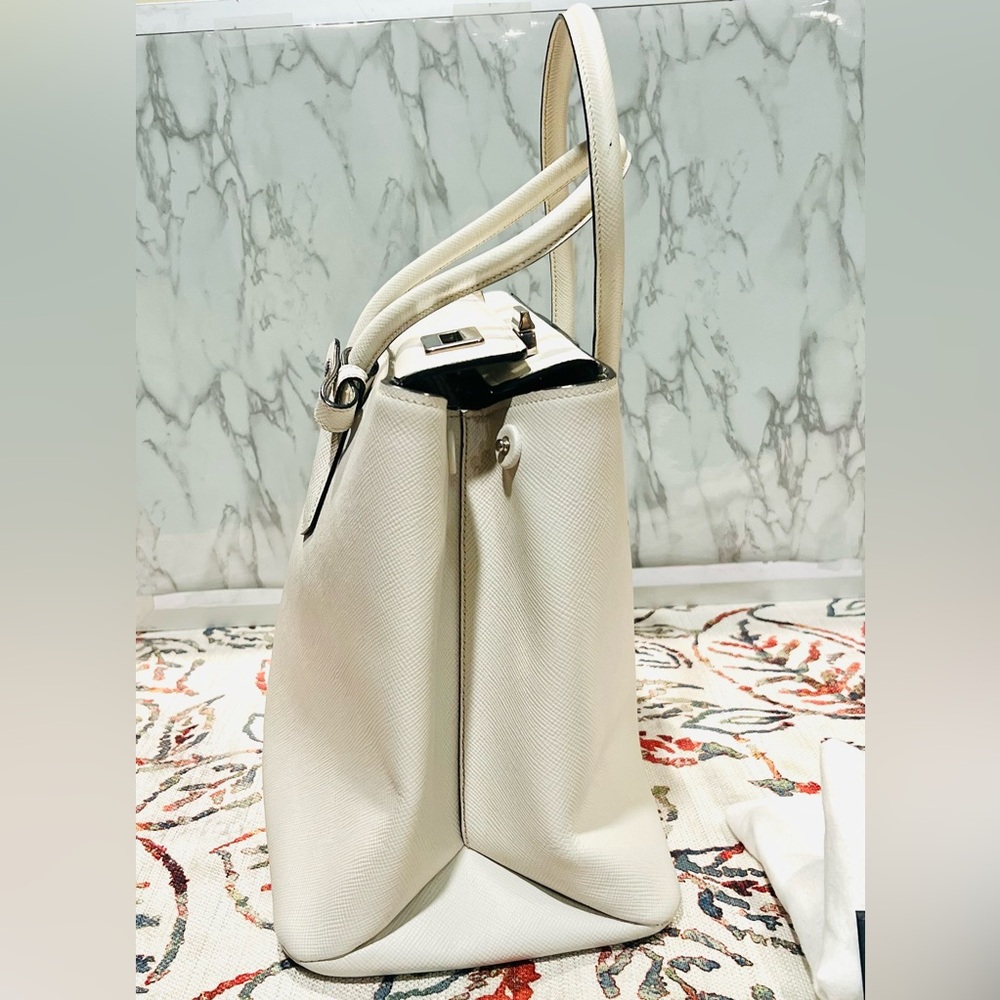 Prada Saffiano Leather Satchel - Picture 11 of 16